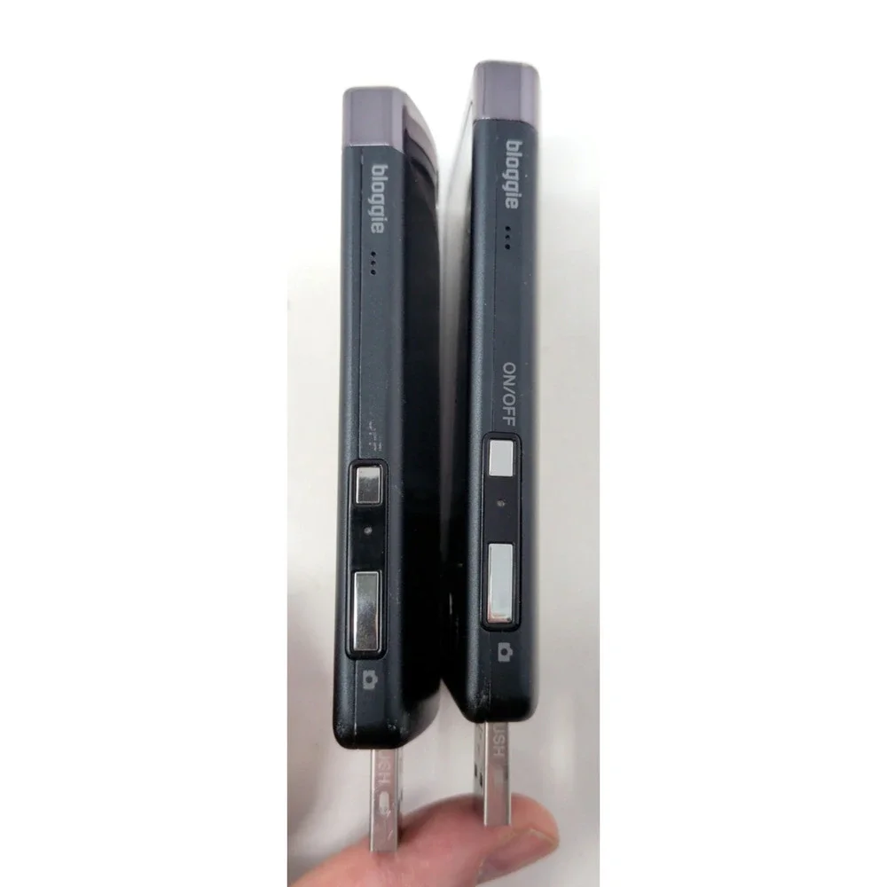 2 Sony Bloggie Touch Mobile HD Snap Camera MHS-TS20 Black Used fast ship